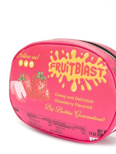 Shop Moschino Fruit Blast Handbag In Pink