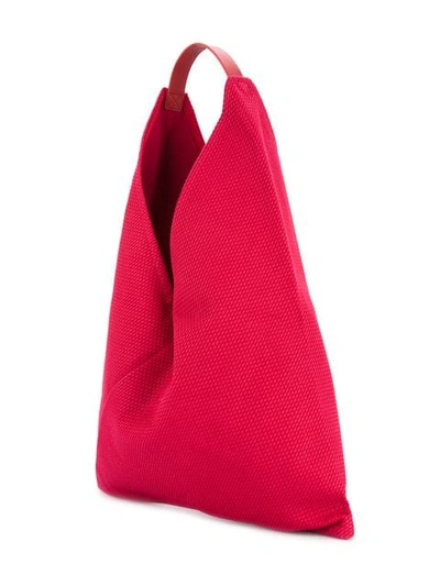 Shop Cabas N39 Triangle Tote In Red