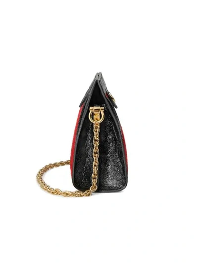 Shop Gucci Ophidia Small Shoulder Bag In Red