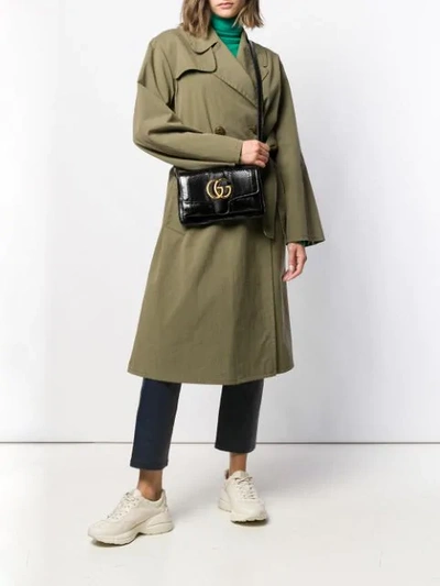 Shop Gucci Arli Small Shoulder Bag - Black