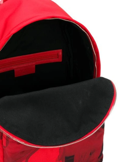 Shop Givenchy Bambi Backpack In Red