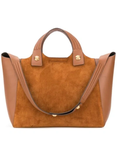 Tory burch rory shop suede mini tote