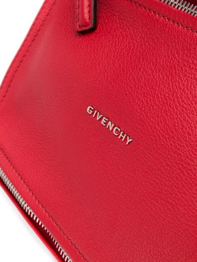 Shop Givenchy Pandora Bag In Red