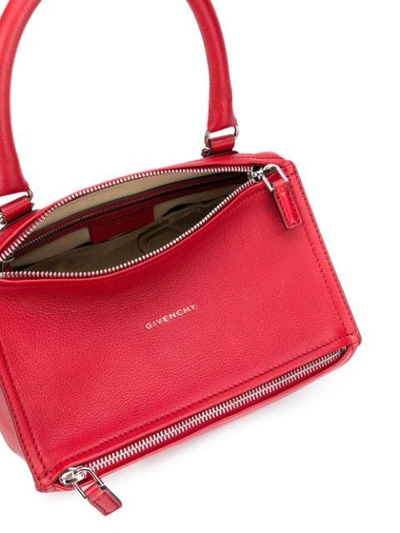 Shop Givenchy Pandora Bag In Red