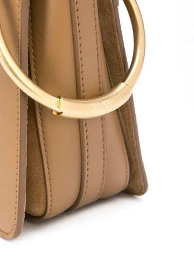 Shop Chloé Roy Shoulder Bag In Nut