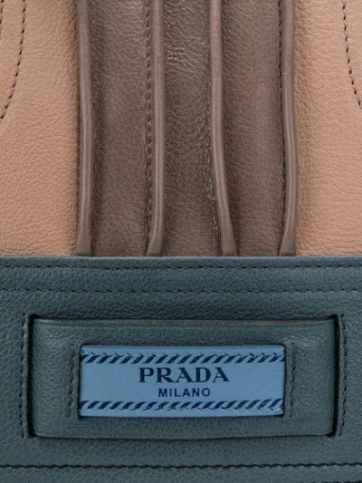 Shop Prada Etiquette Shoulder Bag - Neutrals