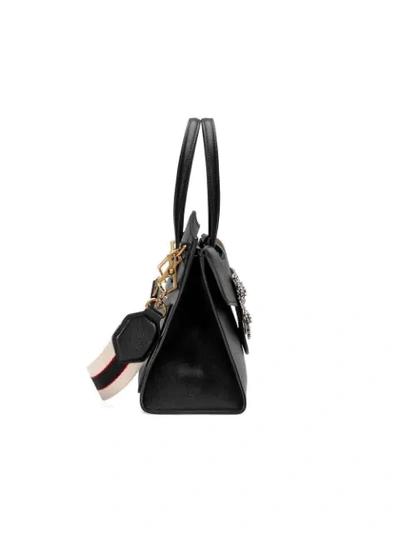 Shop Gucci Totem Medium Top Handle Bag In 8478 Black