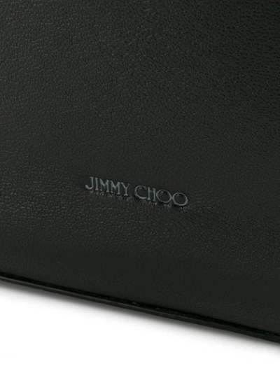 Shop Jimmy Choo Stevie Tote In Black
