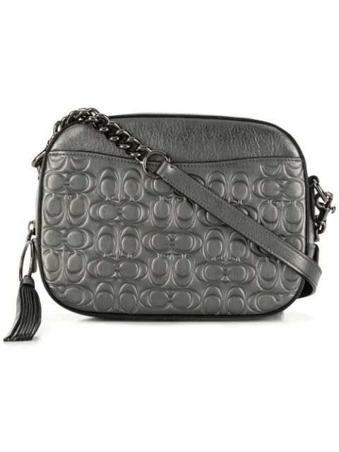 coach gray crossbody bag