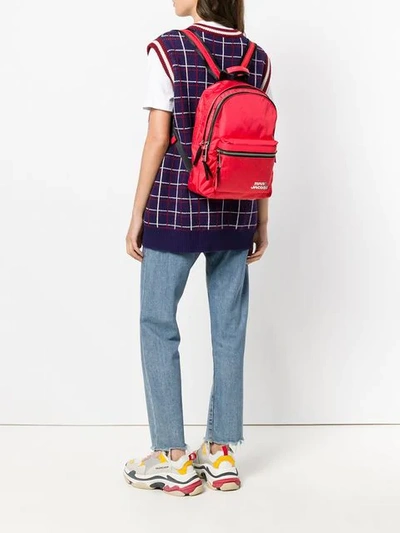 Shop Marc Jacobs Trek Pack Medium Backpack In Red