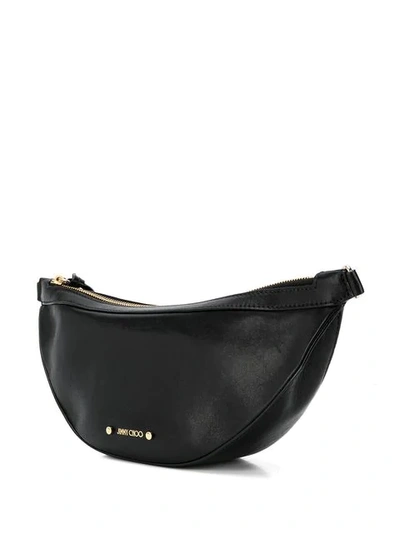 JIMMY CHOO FAYE CROSSBODY BAG - 黑色