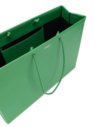 Shop Medea Large Tote Bag In Green