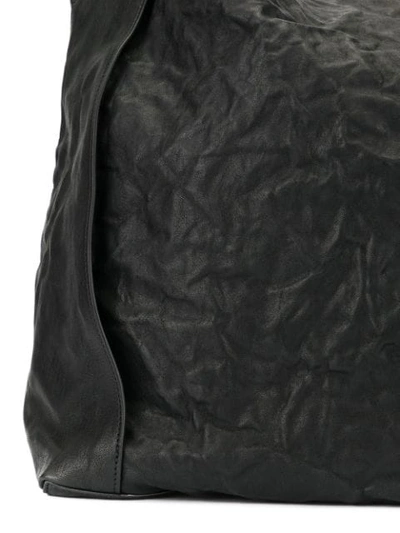 Shop Discord Yohji Yamamoto Profile Medium Tote Bag In Black