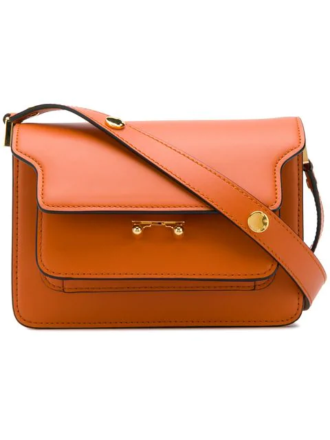 marni trunk orange
