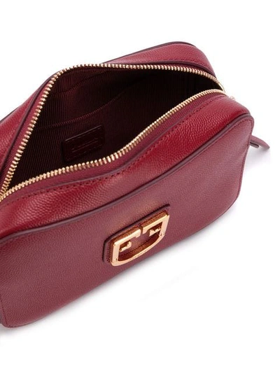 Shop Furla Belvedere Belt Bag In Red