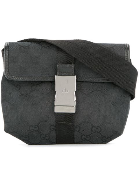 gucci bum bag black