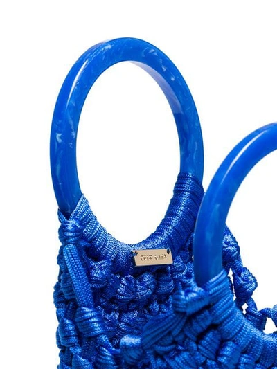 Shop Cult Gaia 'angelou' Handtasche In Blue