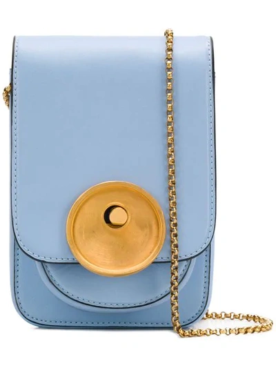 Shop Marni Monile Mini Bag In Blue