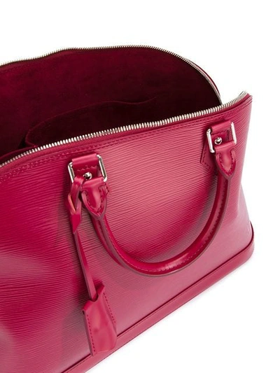 Pre-owned Louis Vuitton Alma Gm Tote Bag In Fuchsia