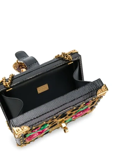 Shop Dolce & Gabbana My Heart Box Bag In Black