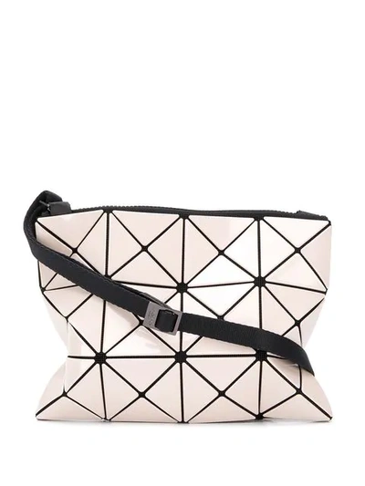 Shop Issey Miyake Prism Small Shoulder Bag In Neutrals