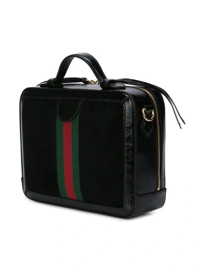 Shop Gucci Gg Medium Shoulder Bag In Black