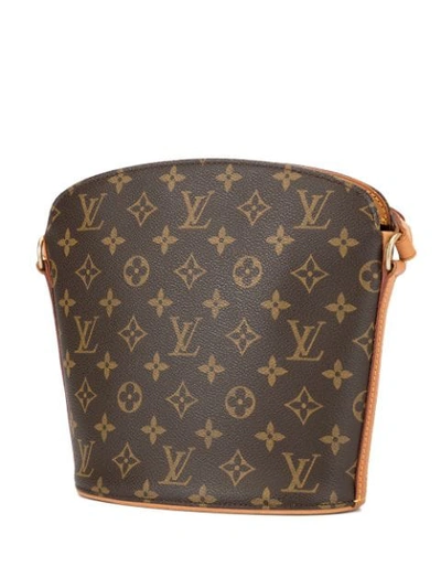 Shop Pre-owned Louis Vuitton Drouot Cross Body Bag - Brown