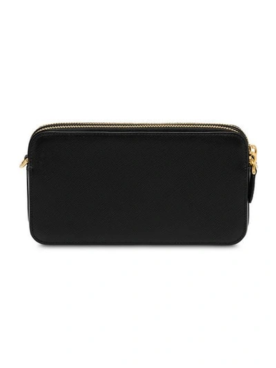 Shop Prada Mini Shoulder Bag In Black