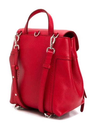 Shop Tod's 'double T' Rucksack In Red