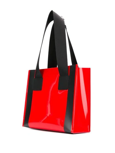 Shop Dolce & Gabbana Street Shopping Bag In Red
