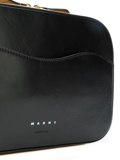 Shop Marni Crossbody Box Bag In Black
