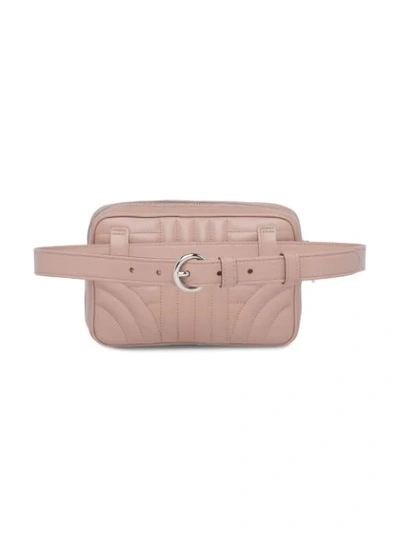 Shop Prada 'diagramme' Gürteltasche - Farfetch In Pink