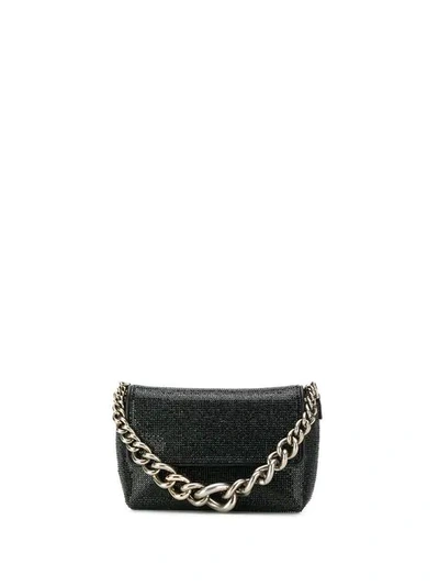 ERMANNO SCERVINO CHUNKY CHAIN MINI BAG - 黑色