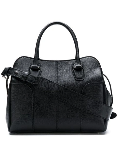 Shop Tod's Sella Large Tote In Black