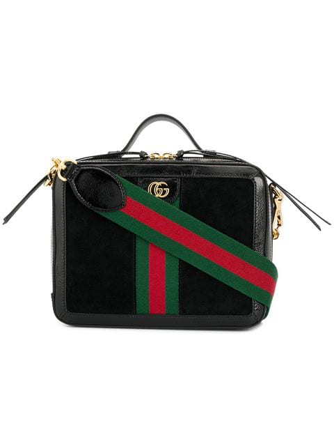 gucci ophidia black suede