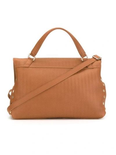 Shop Zanellato Medium 'postina' Satchel In Neutrals