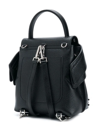 Shop Tod's Wave Mini Backpack In Black