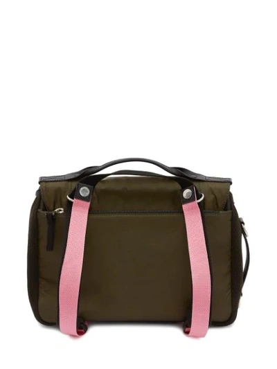 Shop Jw Anderson Technical Fabric Messenger Bag In Green