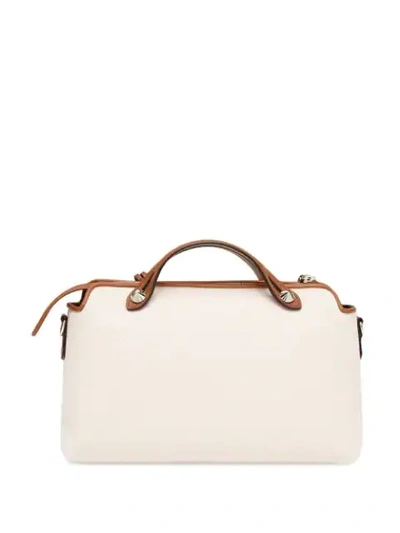 Shop Fendi Medium By The Way Tote In White