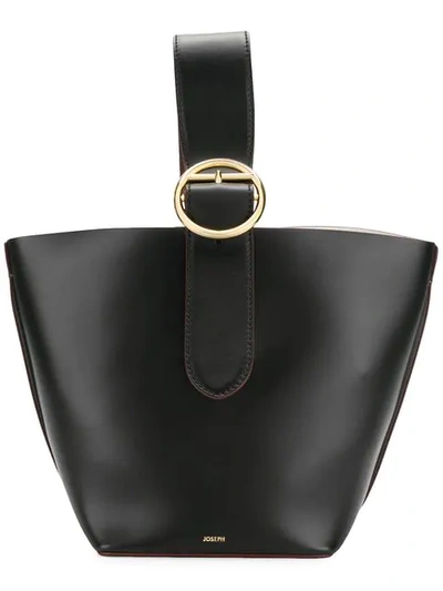 Shop Joseph Wendy Sevres O-ring Tote Bag In Black