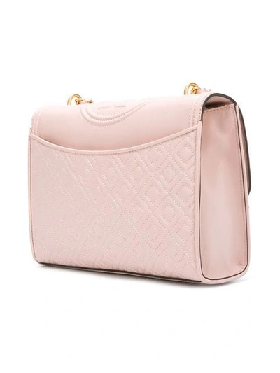 Shop Tory Burch Fleming Convertible Shoulder Bag In Pink