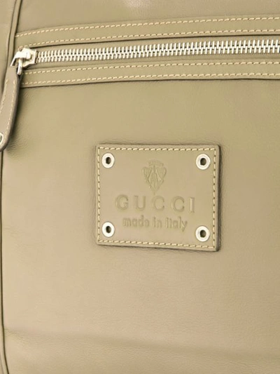 Pre-owned Gucci Large Shoulder Bag - Grey