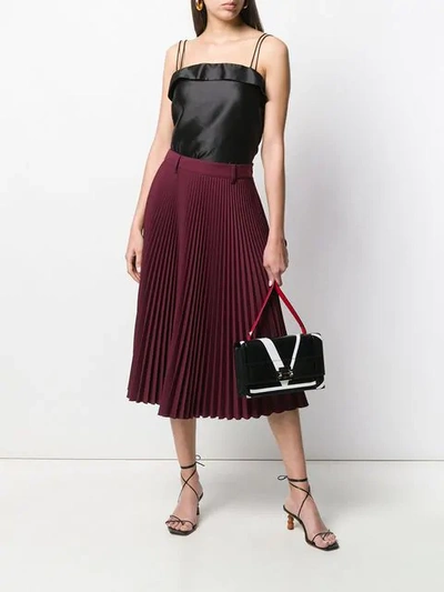 Shop Valentino The Case Medium Crossbody Bag In Black