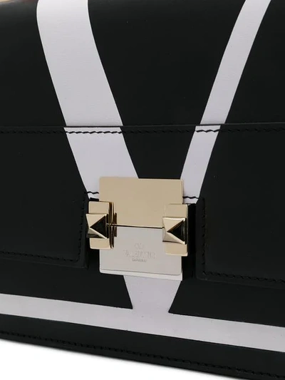 Shop Valentino The Case Medium Crossbody Bag In Black