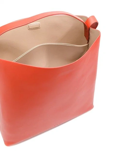 Shop Aesther Ekme Sac Rectangular Tote Bag In Brown