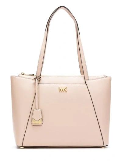 Shop Michael Michael Kors Maddie Tote Bag In Pink