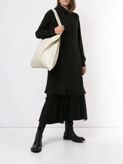 Shop Discord Yohji Yamamoto Origami Tote In White