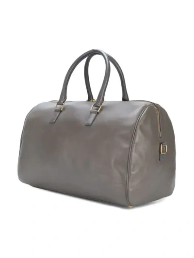 Pre-owned Saint Laurent 2way Travel Bag In Grey