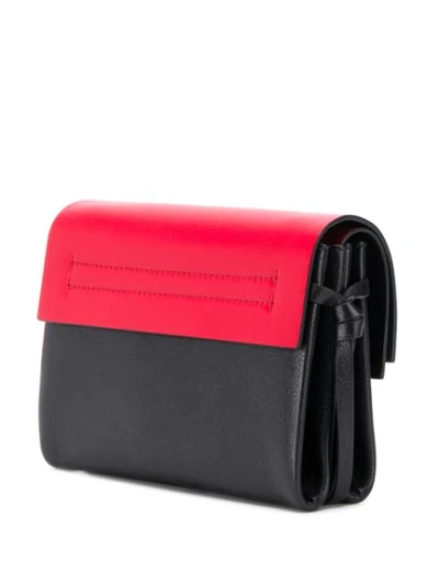 Shop Valentino Small Vring Shoulder Bag In Black