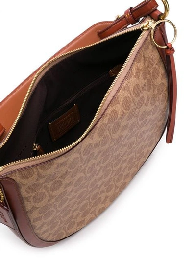 Shop Coach Sutton Hobo Bag In Brown